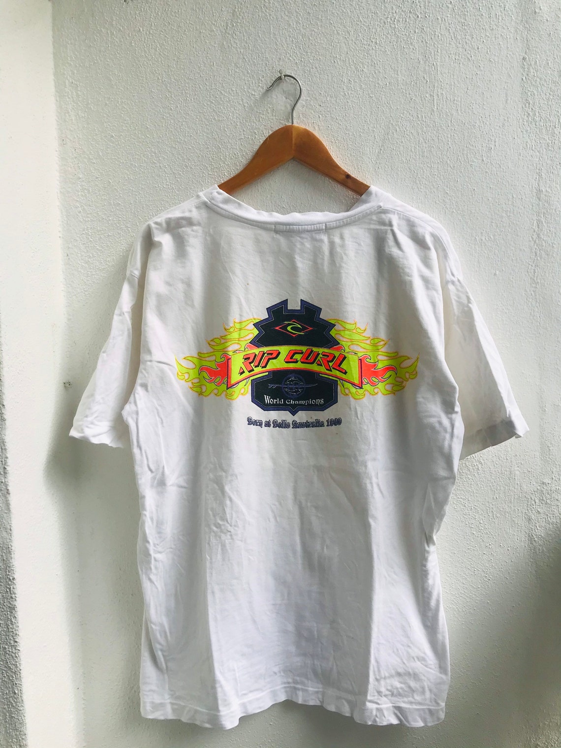 Vintage Rip Curl Original 90s Surfing Clothing Brand T-Shirt | Etsy