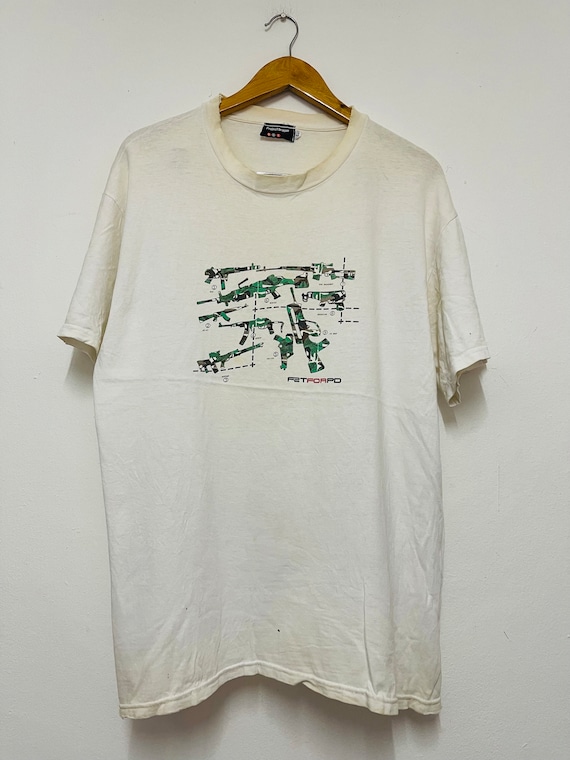 Vintage 90s Project Dragon : F2tforpd 98 T-shirt / Futura 