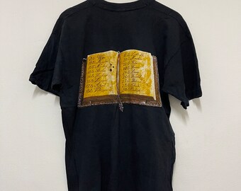 90s Vintage Blind Guardian Shirt Size X Large Vtg Faded Black