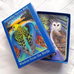 Australian Bird Oracle Cards - A 44 Card Beautifully Illustrated deck with succinct, "to the heart" insights.