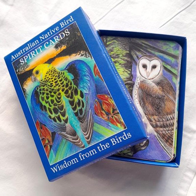 Bird Oracle Cards - Etsy