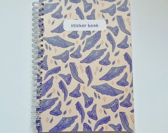 Sticker Album Reusable Collecting Book, Reusable sticker book, Strawberry notebook, Kawaii Stationery, Sticker Album
