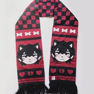 Dogboy Scarf -  Puppy apparel, Emo, scenecore, Cutecore, Kawaii Fashion, Decora, Yumekawaii