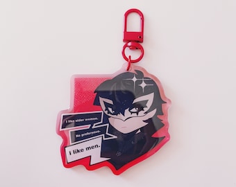 P5 Joker I like men Keychain