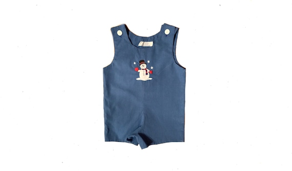 Baby Holiday Romper: boys romper, Christmas romper