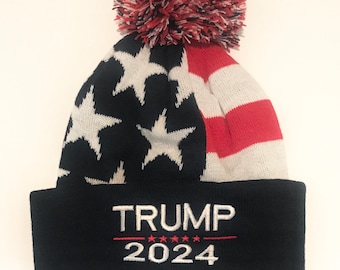 Knit Trump Hat Etsy