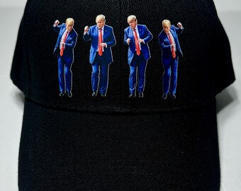 DANCING TRUMP - President Donald Trump - Make America Great Again - Quality Hat / Ball Cap - MAGA
