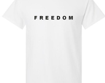 FREEDOM - Charlie Kirk Tribute - USA - Men's T-Shirt