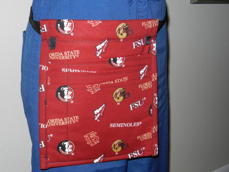 FSU Cotton Fabric Flat Pack with Three Pockets for Nurses w Belt