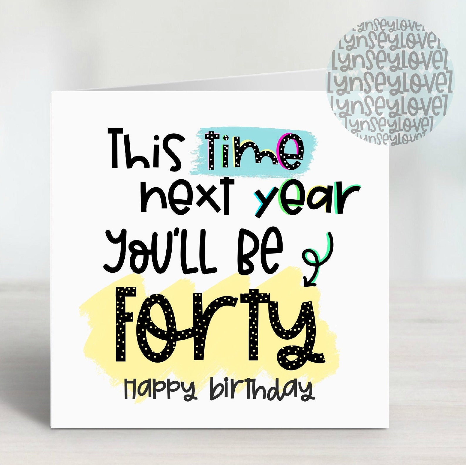 I Thought My Time Was Up 39 39th birthday card funny happy 39th birthday greeting cards | Etsy
