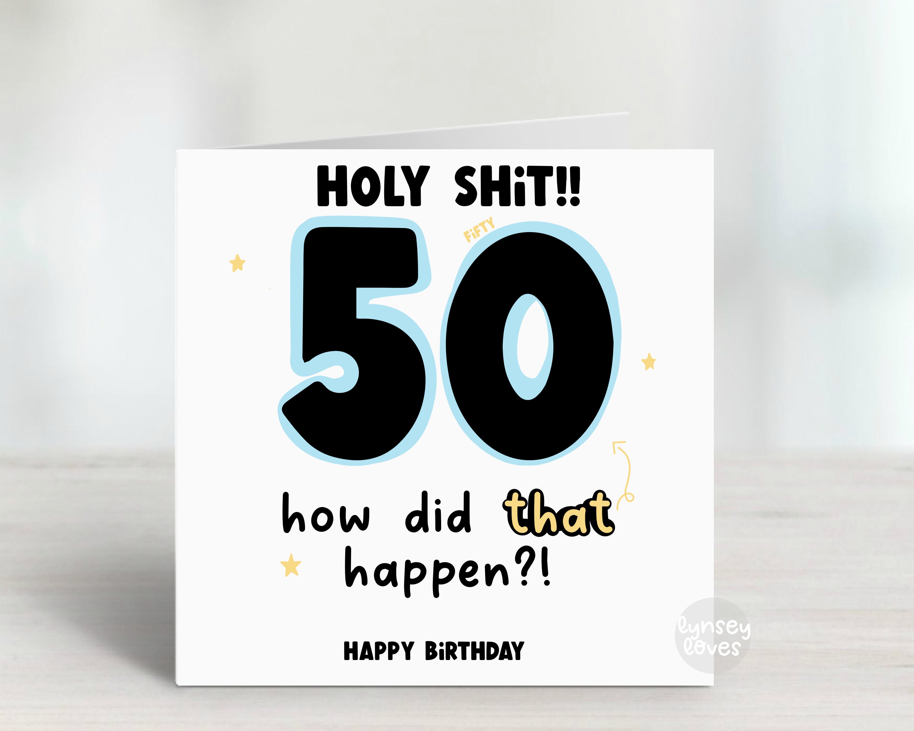 Why Is Turning 50 So Funny? 10 Hilarious Printable Signs
