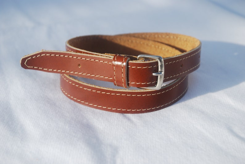 Kids leather belts