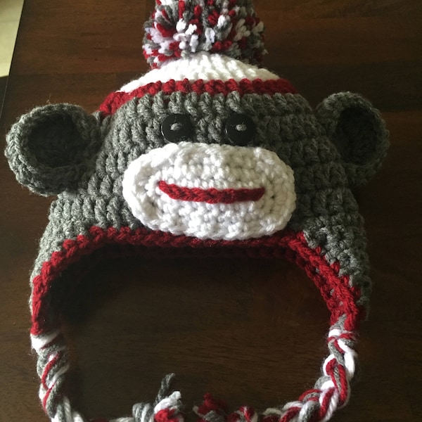 Monkey Hat Etsy