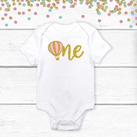 hot air balloon 1st birthday outfit