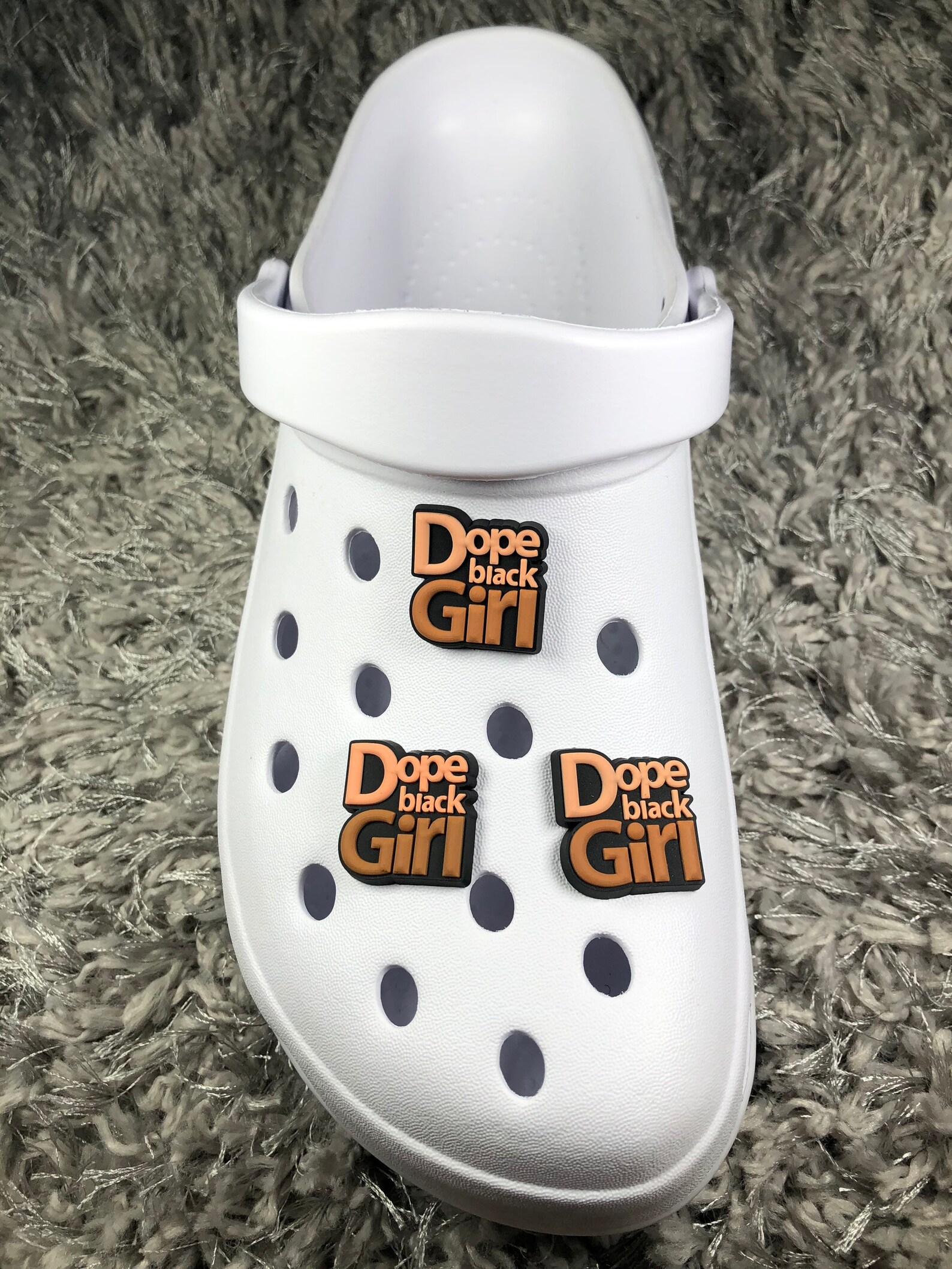 Croc Charms Dope Black Girl Etsy