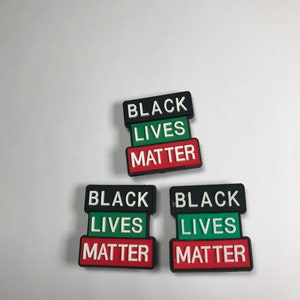 Croc Charms- Black Lives Matter