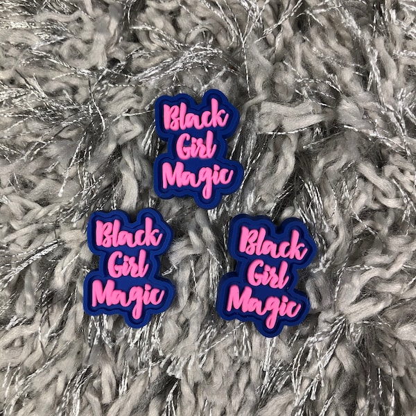 Croc Charms- Black Girl Magic