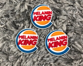 Croc Charms- Melanin King