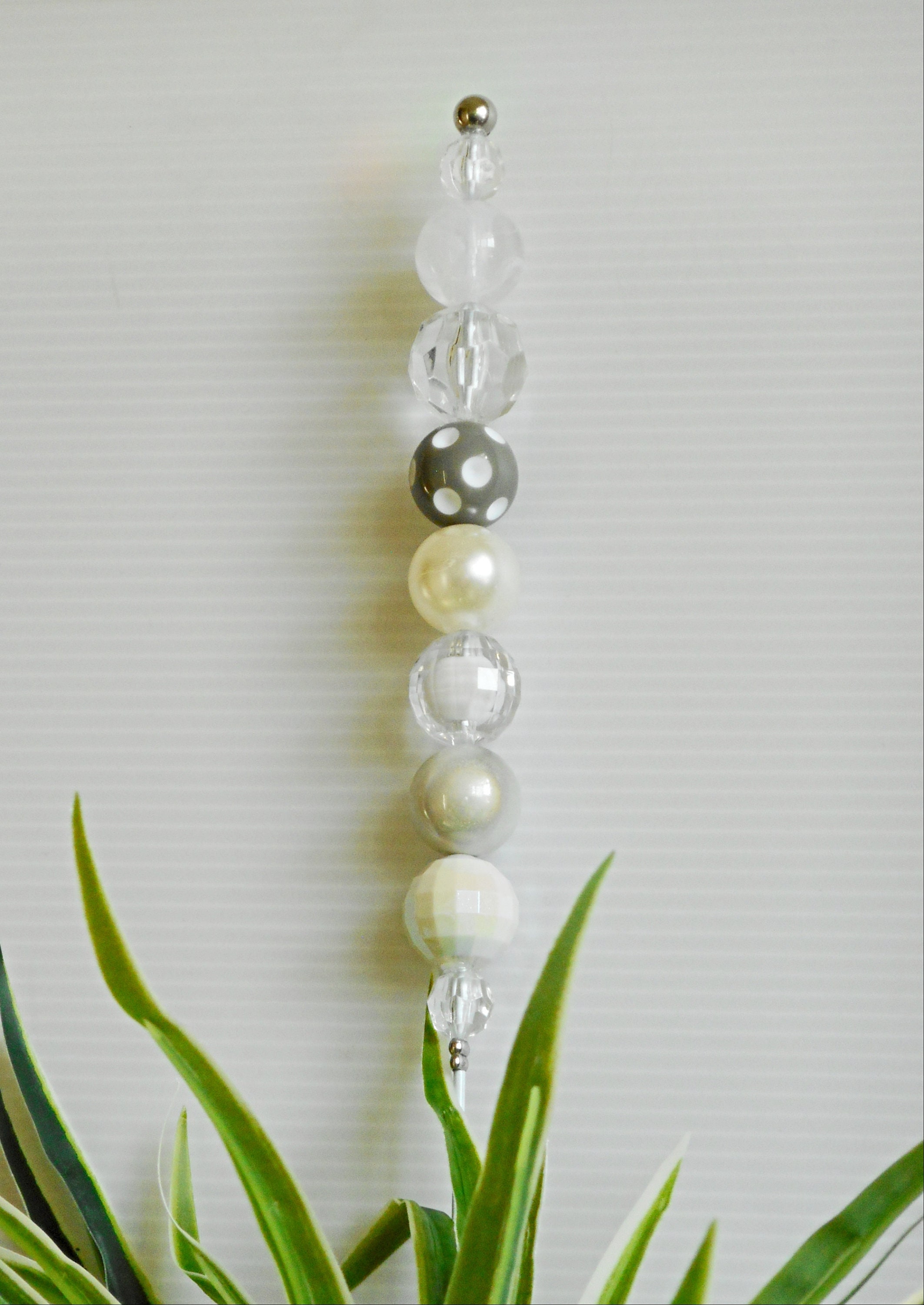 Weißes Pflanzendekor Garten rasen Deko Terrassen-Veranda | Etsy