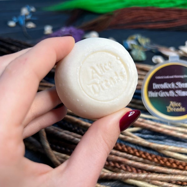 AliceDreads Zero waste Solid Shampoo bar for Dreadlocks