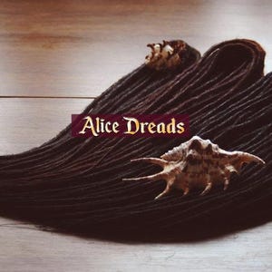 70 Double Ended Synthetic dreadlock extensions by Alice Dreads
