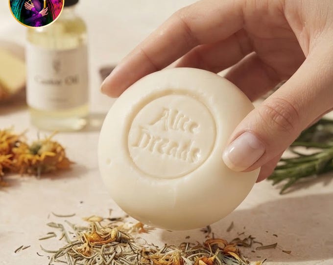 Dreadlock Shampoo Bar, Residue Free Loc Wash, Hair Cleanser for All Hair Types