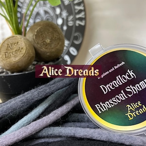 Shampoo Bar per extension Dreadlock - Regola e Rinfresca + SCATOLA DI CONSERVAZIONE GRATUITA per il tuo shampoo