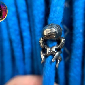 Metal bead for dreads octopus Dreadlock beads Braided Lanyard Pendant Octopus tentacles Accessories image 5