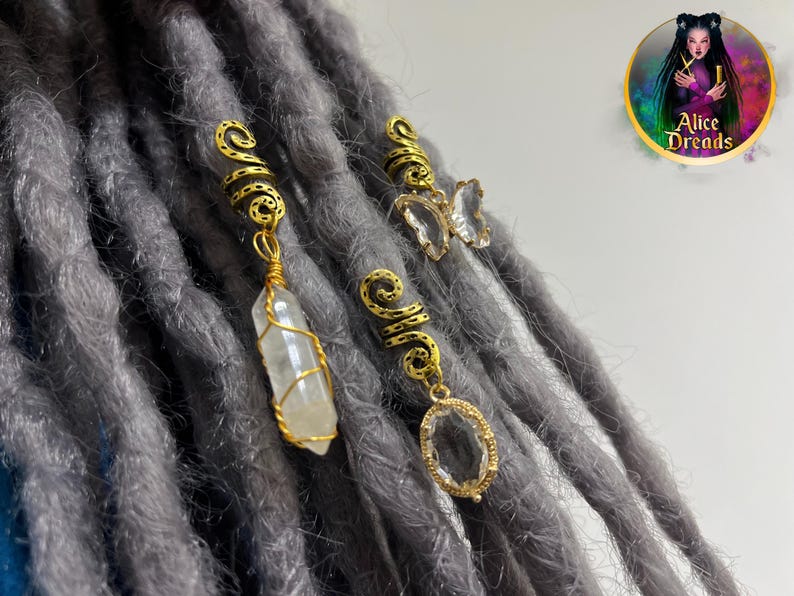 Three Dread Accessories, Bead for Dreads, Hair Beads, Dreadlock Beads ...
