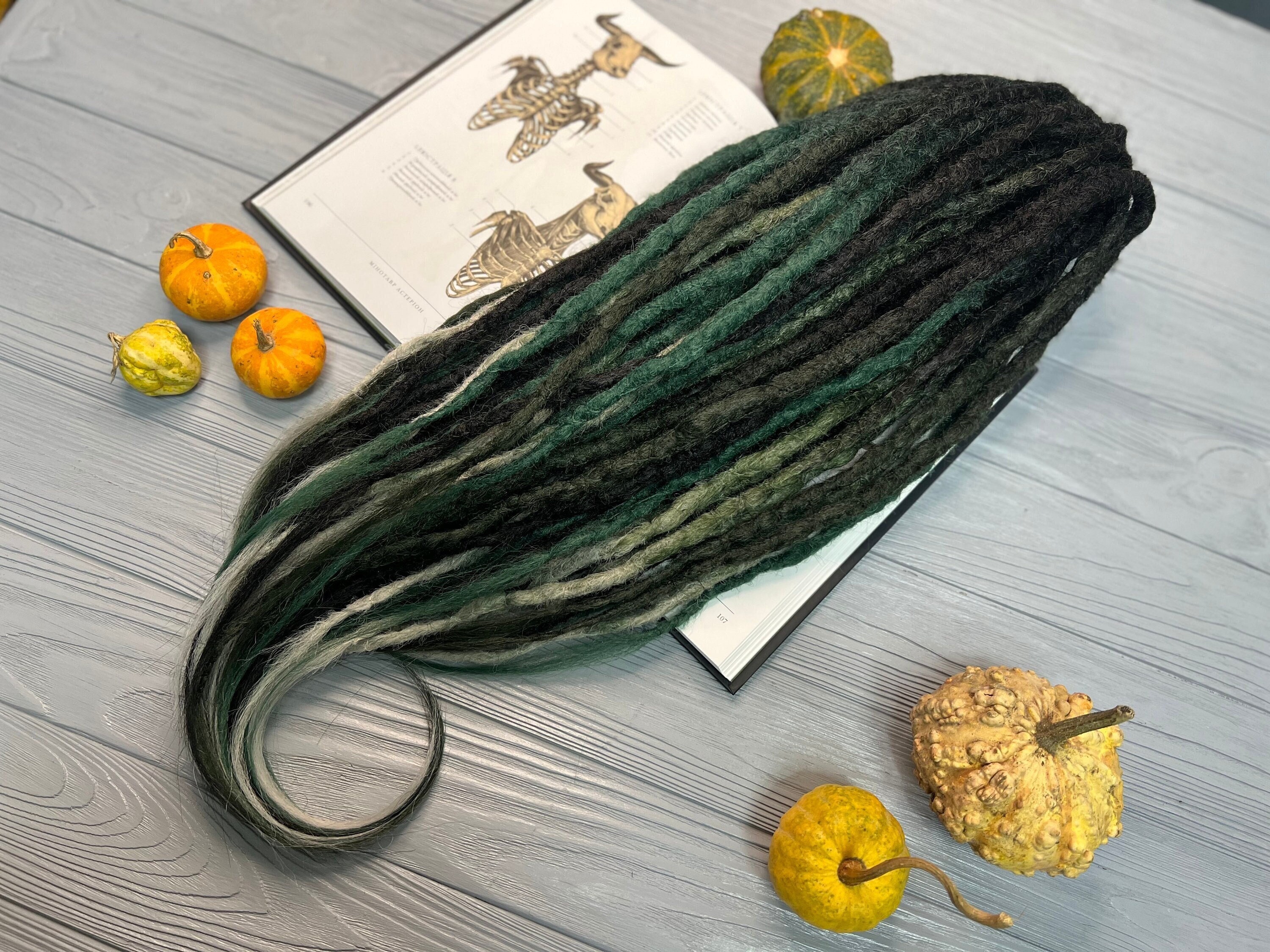 Green Dreads - Etsy
