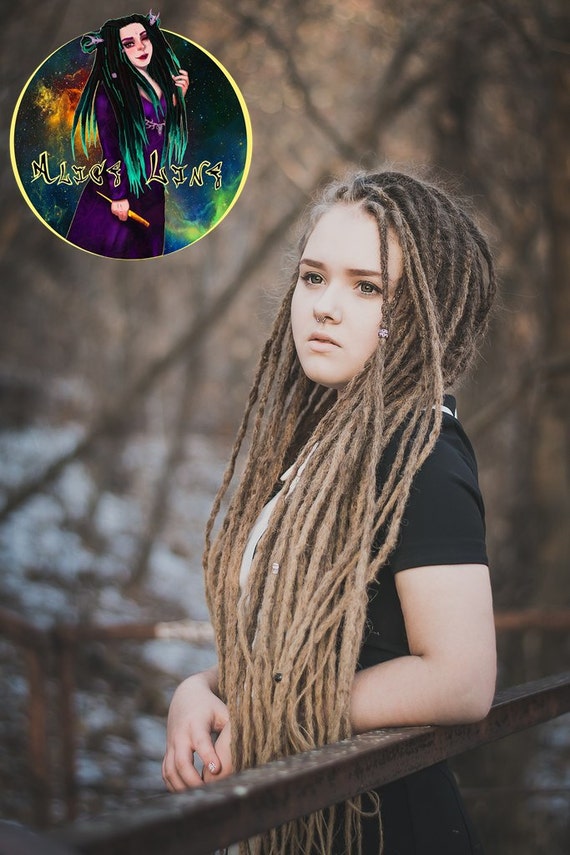 X10 Or Full Set Crochet Synthetic Dreads Natural Look Dreads Etsy
