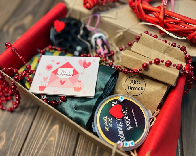 Handmade Dreadlock Accessories Gifts for Mom, Self Care Gift Box