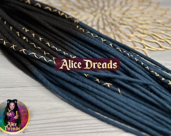 20 Estensioni Dreadlocks Double Ended Shinon – Sintetiche, 50cm, Scegli Lo Spessore! - Foto 3
