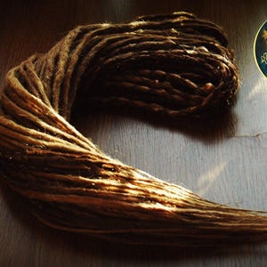 Crochet Synthetic Dreadlocks: Light Brown to dark Blonde Dreads image 2