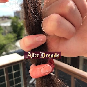Handmade dreadlocks wrap bead for dreads Scary realistic finger dreadlock extensions jewelry