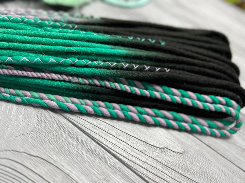 Dreads extensions Braid in dread Wool locks Dread 画像 6