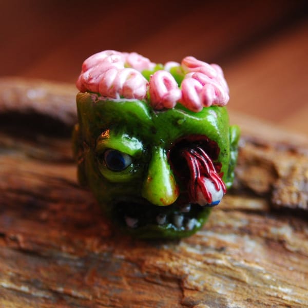 Dreadlock Extensions Horror Hair Bead for dreadlocks Frankenstein by AliceDreads