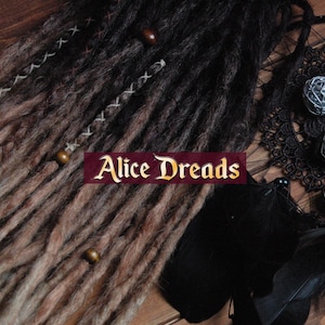 Crochet Synthetic Dreadlocks: Black, Brown, and Blonde Ombre Dreads