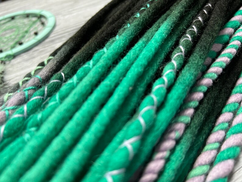 Dreads extensions Braid in dread Wool locks Dread 画像 4