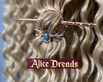 Dreadlock Hair Pin: Cosplay Hair Ring Clip, Dreads Decoration