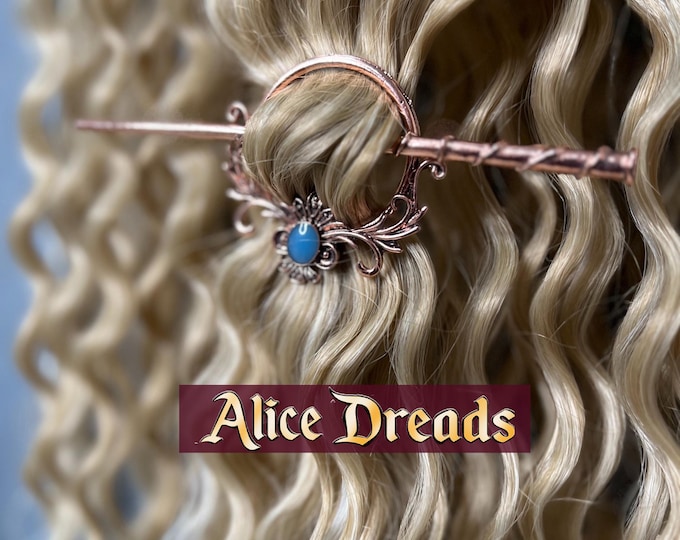 Dreadlock Hair Pin: Cosplay Hair Ring Clip, Dreads Decoration