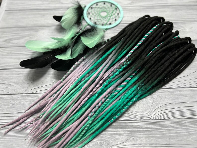Dreads extensions Braid in dread Wool locks Dread 画像 5