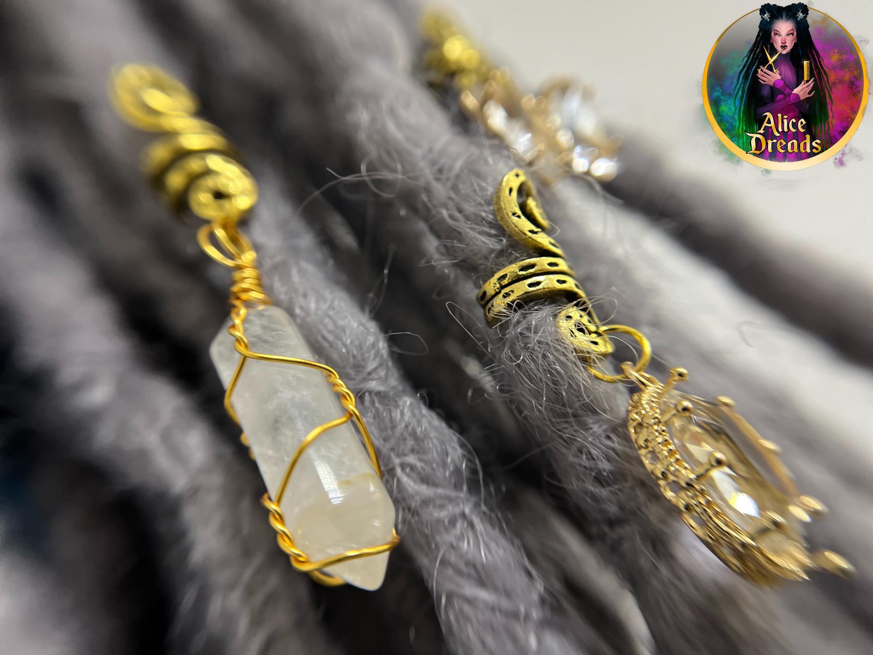 Three Dread Accessories, Bead for Dreads, Hair Beads, Dreadlock Beads ...