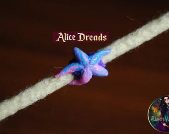 Colorful Starfish Bead Jewelry for Braids, Hair Beads for Deadlock Extensions