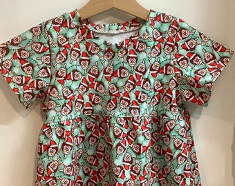 Bubble O Bill Christmas Baby Girl Dress - Size 3