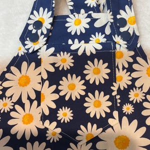 Daisy Print Baby Overalls: Cotton Romper, Size 0-3 Months