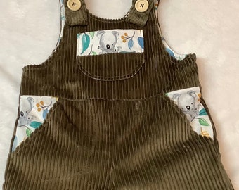 toddler overalls, winter overalls, coveralls, bib and brace overalls, toddler winter pants, cord overalls , pants size 3