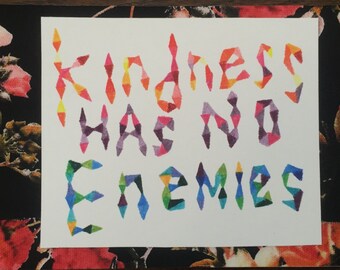 kindness has no enemies (with border)