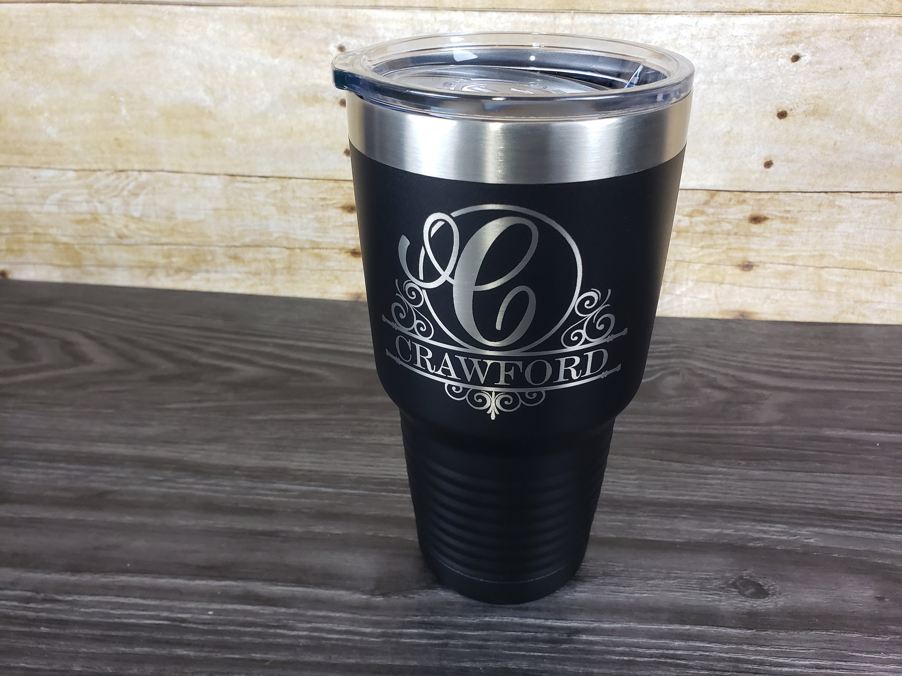 Laser Engraved Monogram Tumbler 30 Oz Personalized Tumbler - Etsy UK