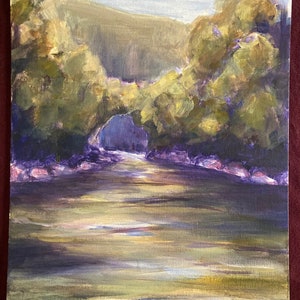 Battenkill River: Original oil Painting